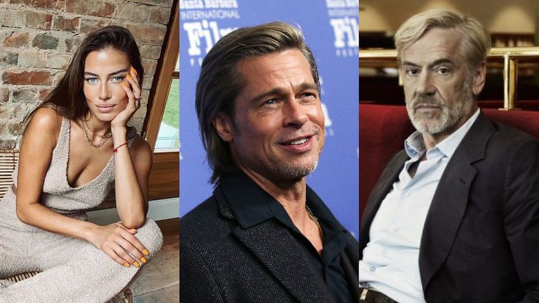 Skomplikowany związek nowej dziewczyny Brada Pitta z jej mężem