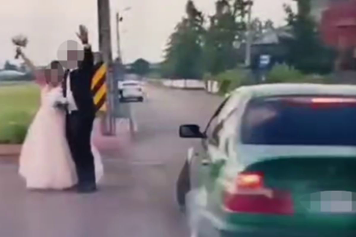 Policjanci dotarli do filmu. Nie darowali kierowcy BMW