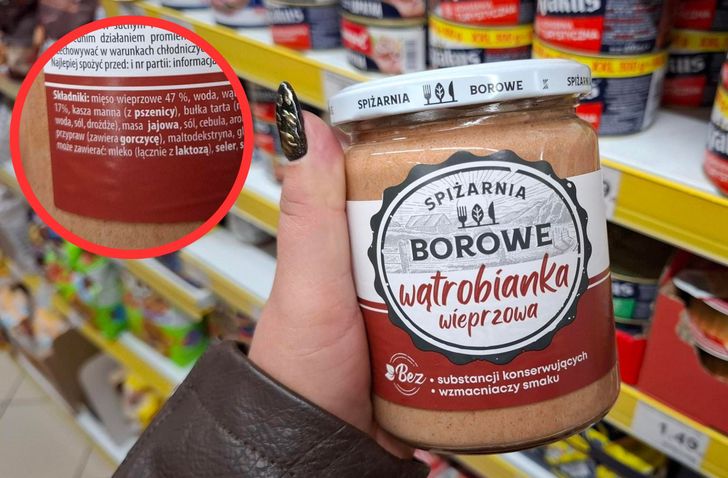 Wątrobianka za 7,99 zł kusi ceną. Zobaczyłam, co jest na drugim miejscu w składzie