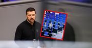 Puste miejsca na występie Zełenskiego w Bundestagu. Wyszli z sali