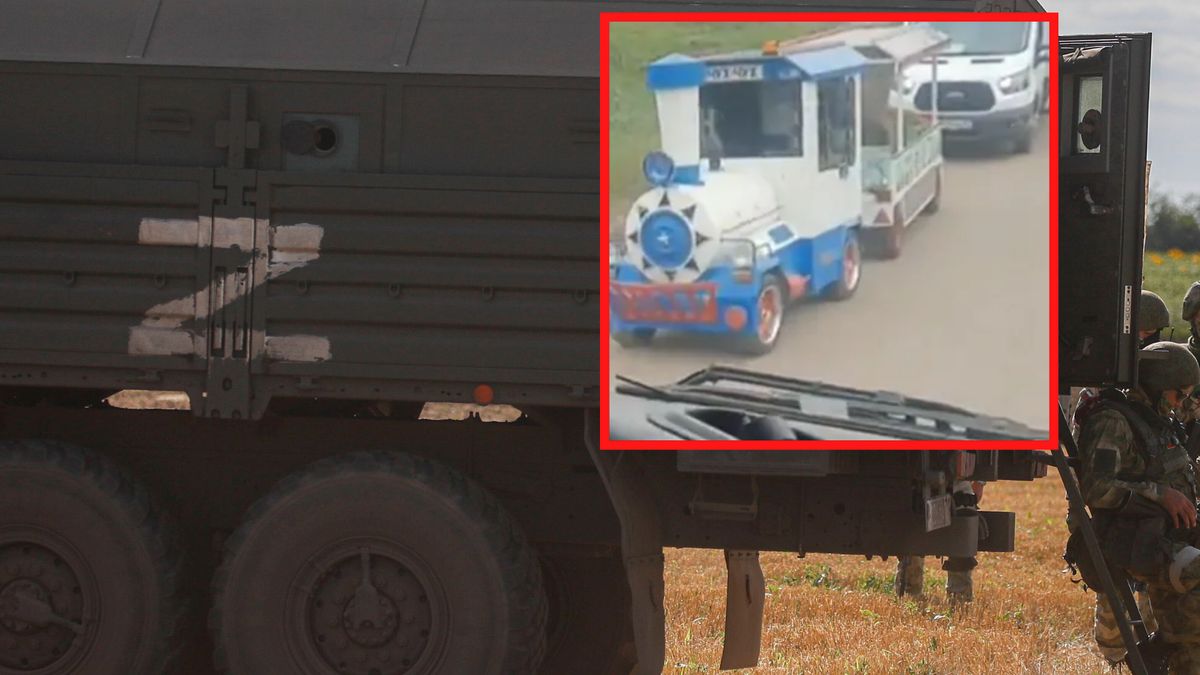 Rosjanie ukradli pociąg dla dzieci