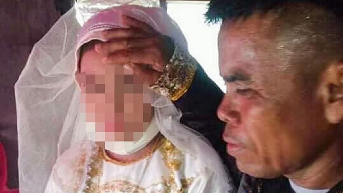 48-latek poślubił 13-latkę