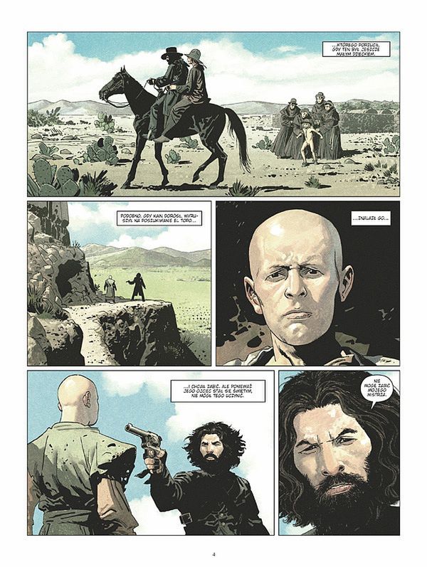 "Synowie El Topo", tom 1 - "Kain"