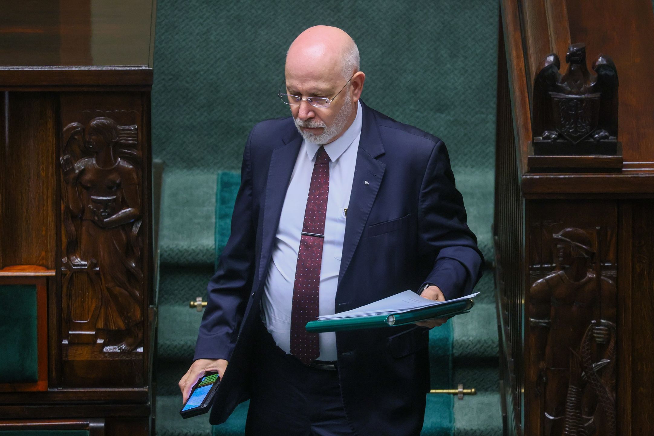Przewodniczący Krajowej Rady Radiofonii i Telewizji Maciej Świrs