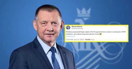 Trwa bitwa o TVP. Marian Banaś: ''Czekam, aż zadzwonią również do mnie''