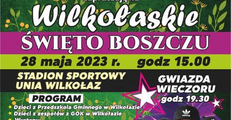 Wilkołaskie Święto Boszczu 2023. Gwiazdą wieczoru zespół Łobuzy