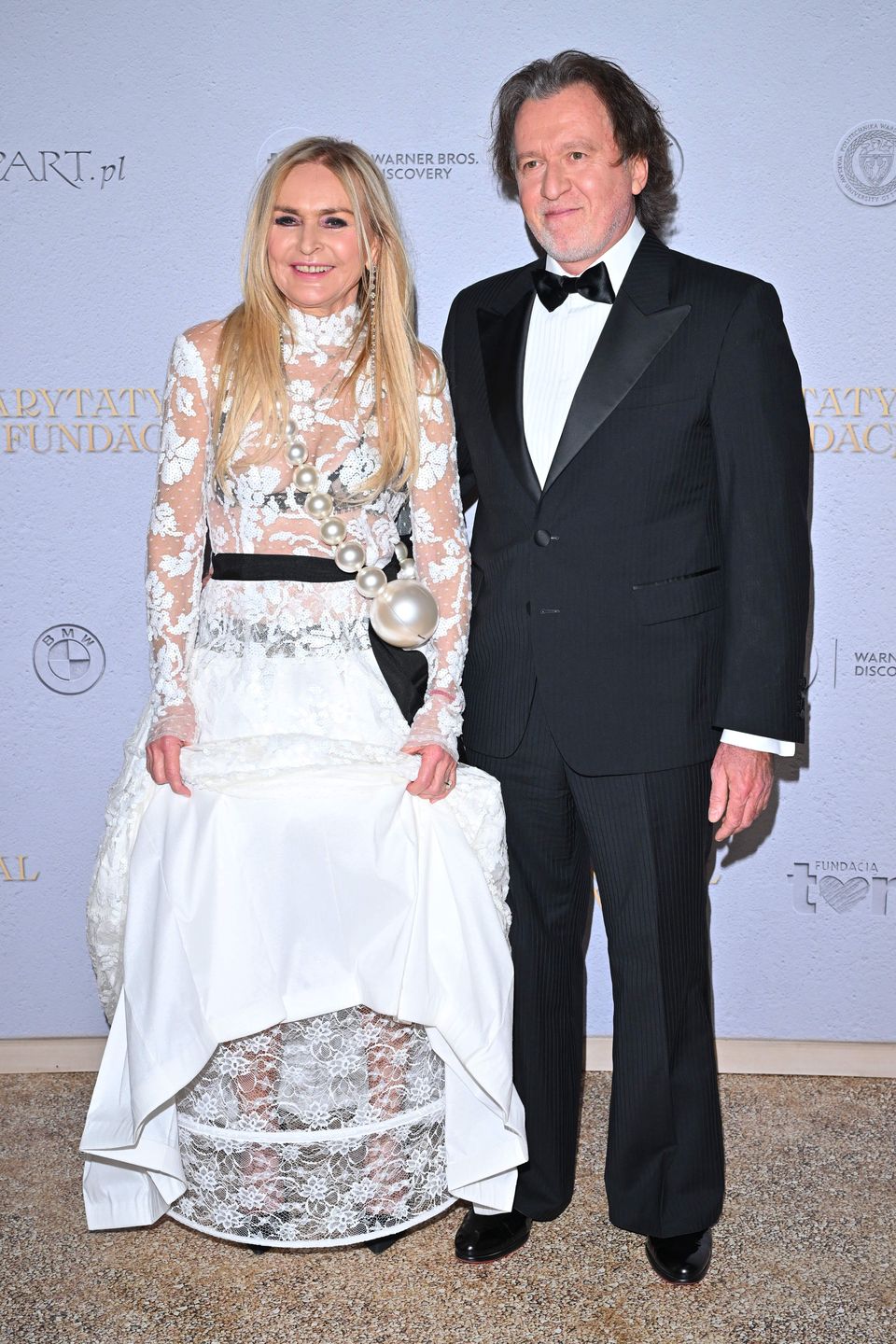 Monika Olejnik i Tomasz Ziółkowski na Balu TVN