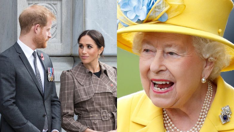 Królowa Elżbieta chce się pogodzić z Meghan i Harrym?