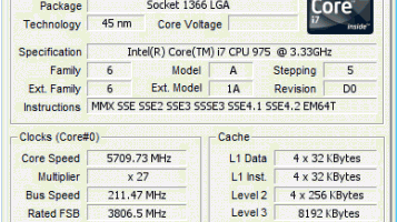 Nowy rekord świata podkręcania Core i7 1
