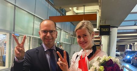Białoruscy opozycjoniści w Polsce. Spotykają się z politykami