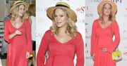 Ślotała pokazuje brzuszek w różowej sukience (ZDJĘCIA)