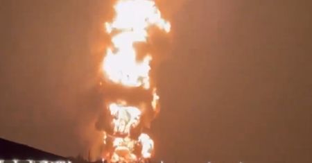 Pożar na Krymie. Od kilku dni płonie terminal