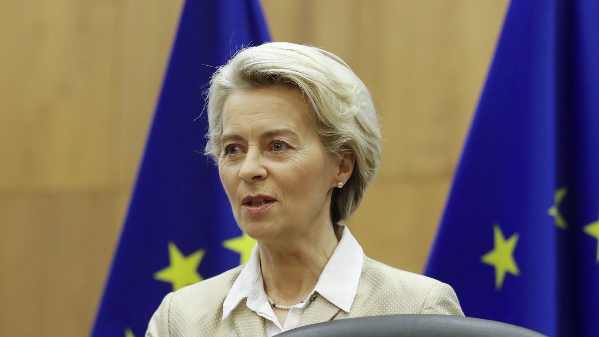 Na zdjęciu Ursula von der Leyen