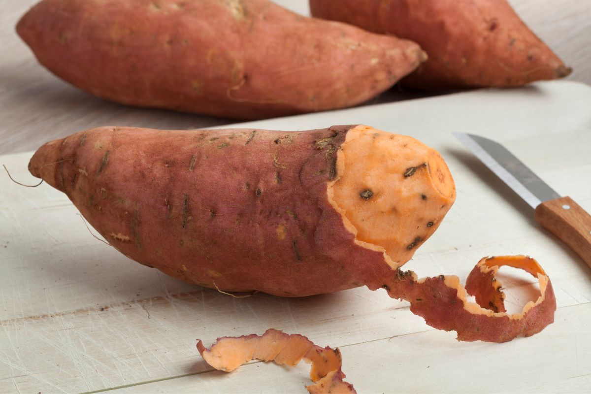 Sweet potato fries need to be soaked first.