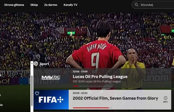 Bezpłatny kanał o piłce nożnej dostępny w Polsce