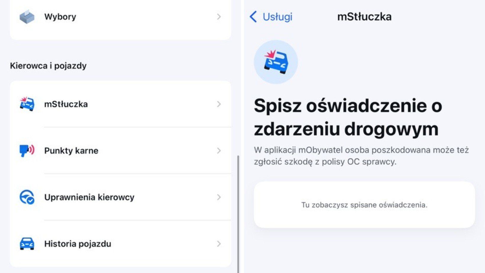 Nowa funkcja jest łatwo dostępna w apce.