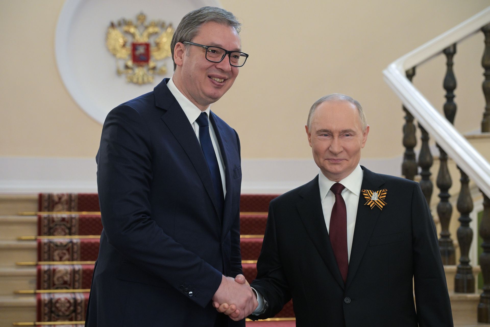 Vuczić w Moskwie. Pierwsze spotkanie z Putinem od lat