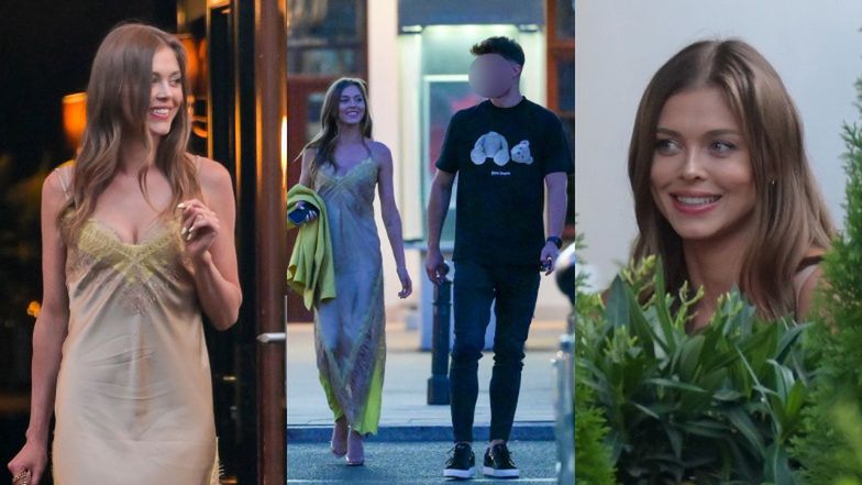 Joanna Opozda przyłapana na spotkaniu z tajemniczym nieznajomym