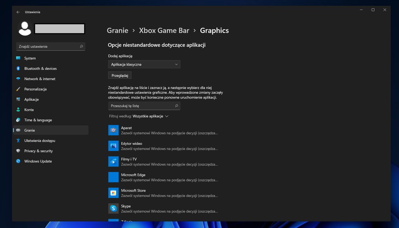 Windows 11 - zrzut ekranu z pierwszej testowej kompilacji
