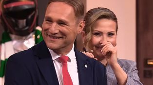 Tak pokazali Nawrocką w kabarecie. Żarty z pierwszej damy