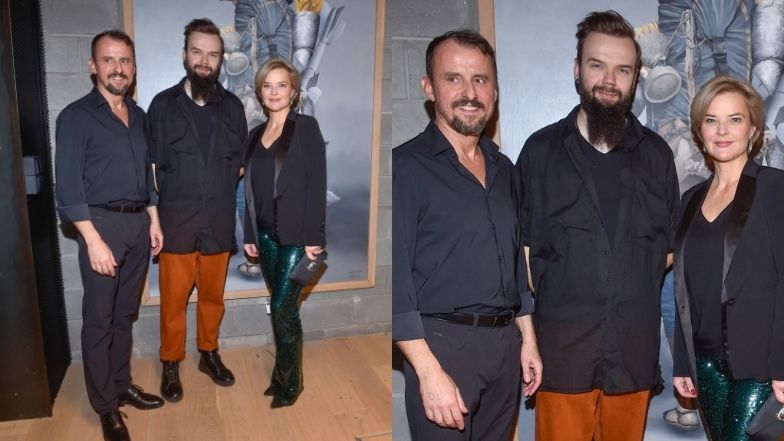 Tak wyglądał wernisaż Sebastiana Fabijańskiego