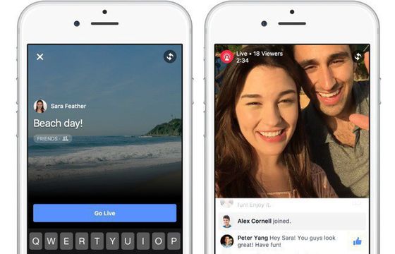 Facebook testuje mobilne transmisje wideo na żywo i kolaże ze zdjęć