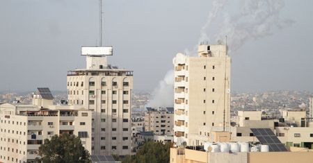 Izrael. Atak lotniczy na Hamas w Strefie Gazy