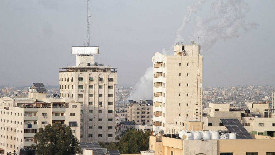 Izraelski atak lotniczy an Hamas w Strefie Gazy/ Zdjęcie ilustracyjne