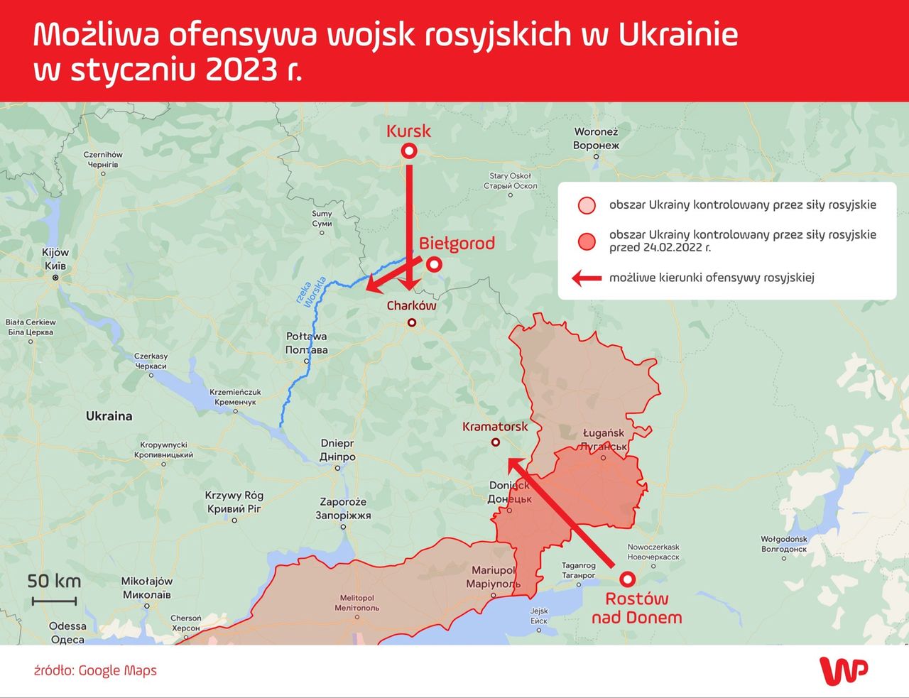 Możliwa ofensywa rosyjskich wojsk w styczniu na wojnie w Ukrainie