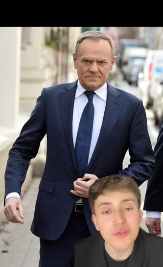 Tiktoker ocenia styl Donalda Tuska. 