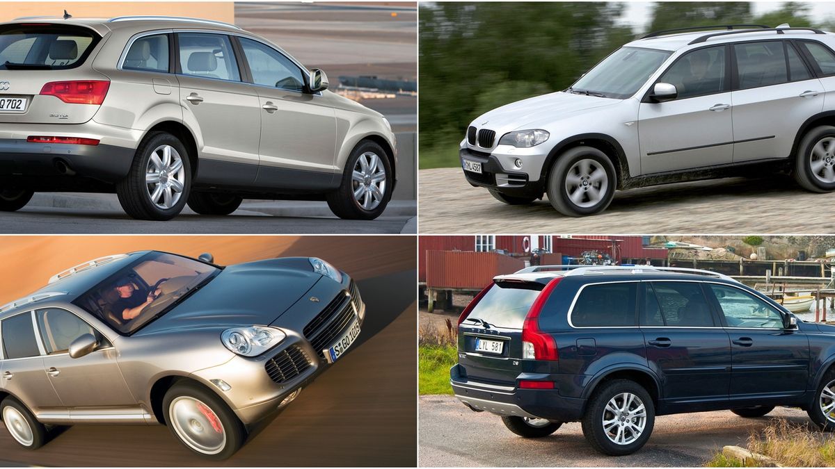 Używane SUV-y premium są pożądane na rynku wtórnym