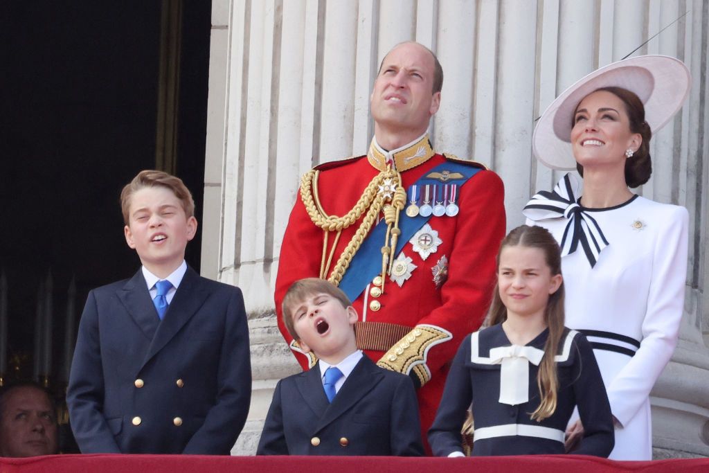 Prince Louis during the Trooping the Colour military parade