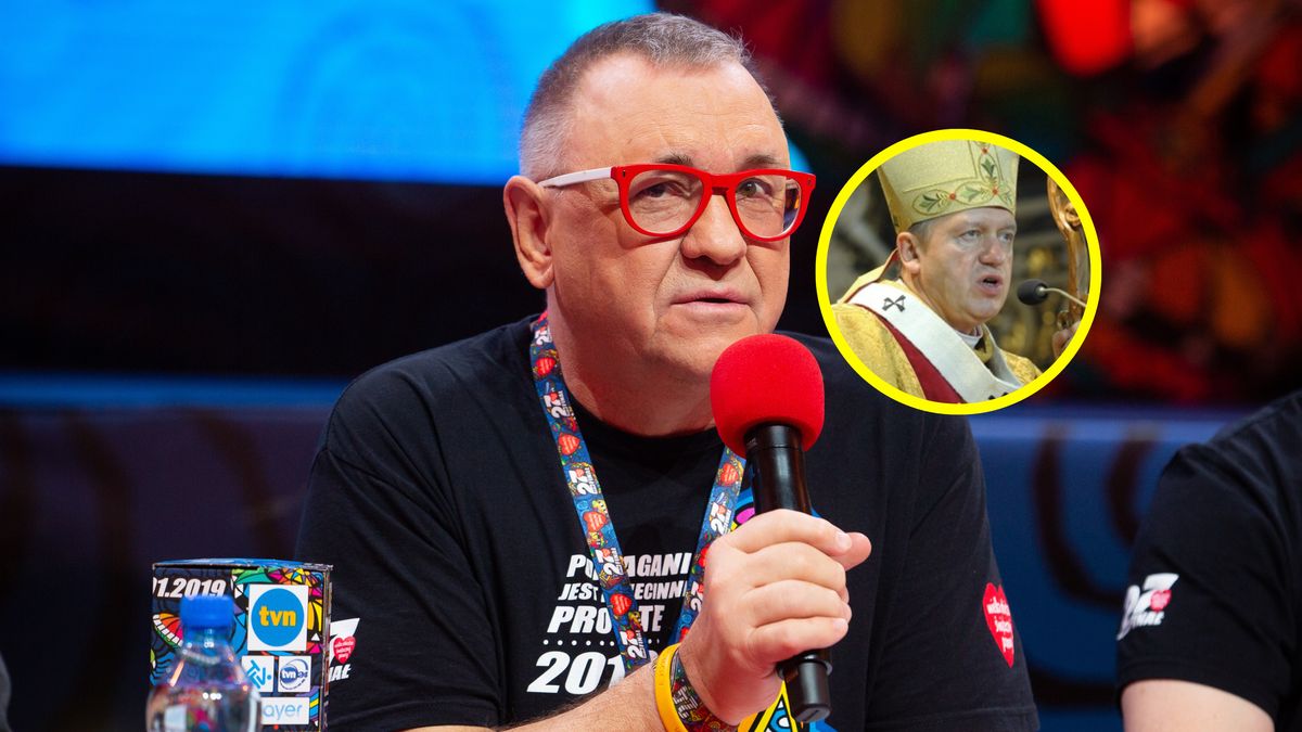 Jerzy Owsiak, arcybiskup Józef Kupny. 