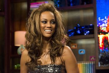 Tyra Banks nie do poznania na Paryskim Fashion Weeku