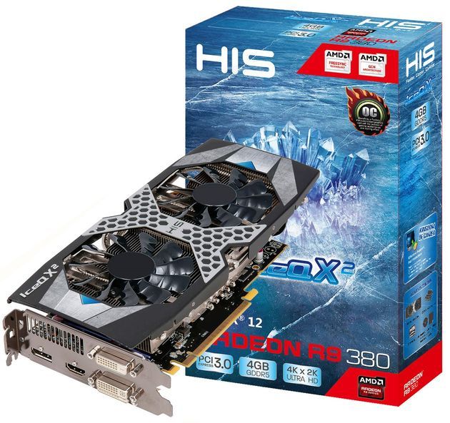 HIS Radeon R9 380 IceQ X2 OC 4GB karta graficzna