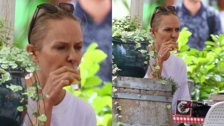 Kasia Stankiewicz z synem w Sopocie