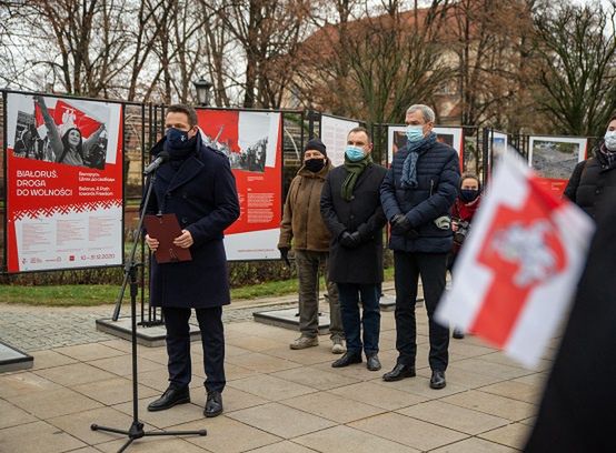 Warszawa. Uroczystość otwarcia wystawy