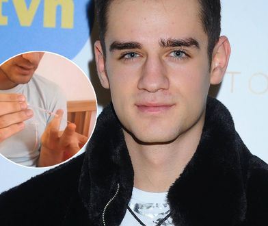 Oleh z "Big Brothera" zrobił test na koronawirusa. Pokazał dokładnie całą procedurę