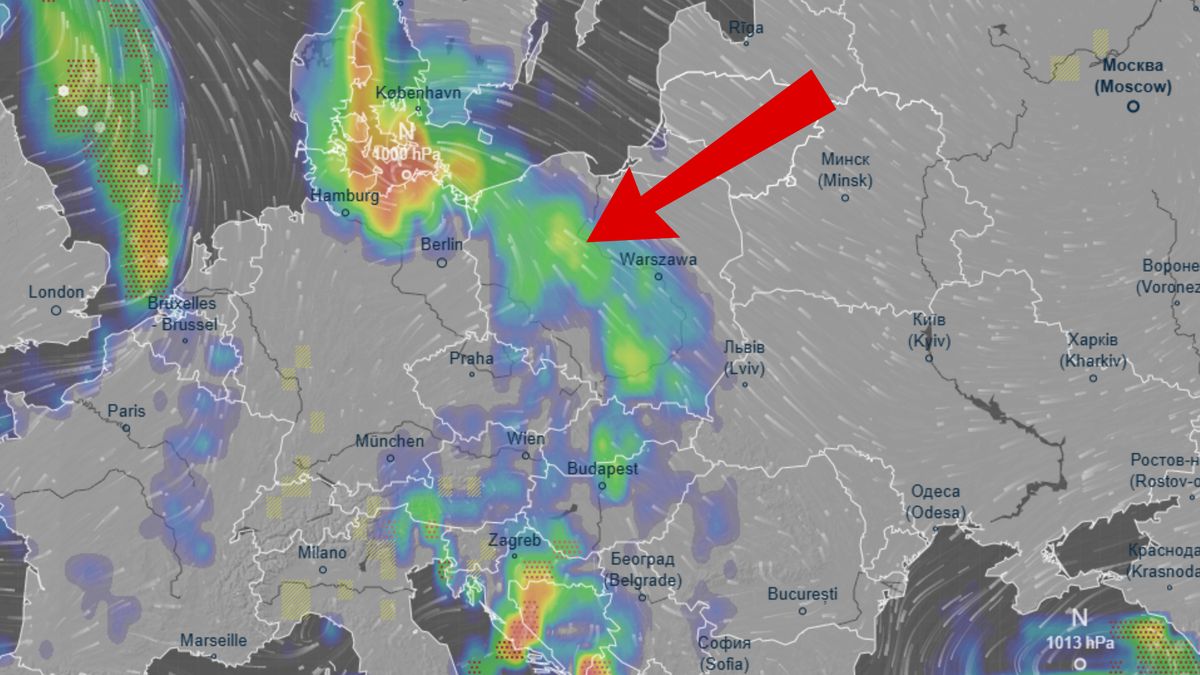 Burze dotrą do Polski.