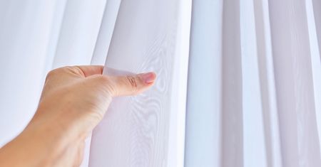 Firany wybiela bez namaczania. Do pralki wrzuca hitowy dodatek za grosze