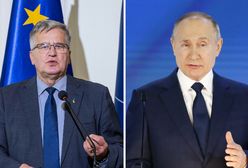 Komorowski chce rozmawiać z Putinem? Zaskakujące słowa