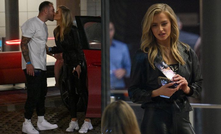 Karolina Pisarek z mężem