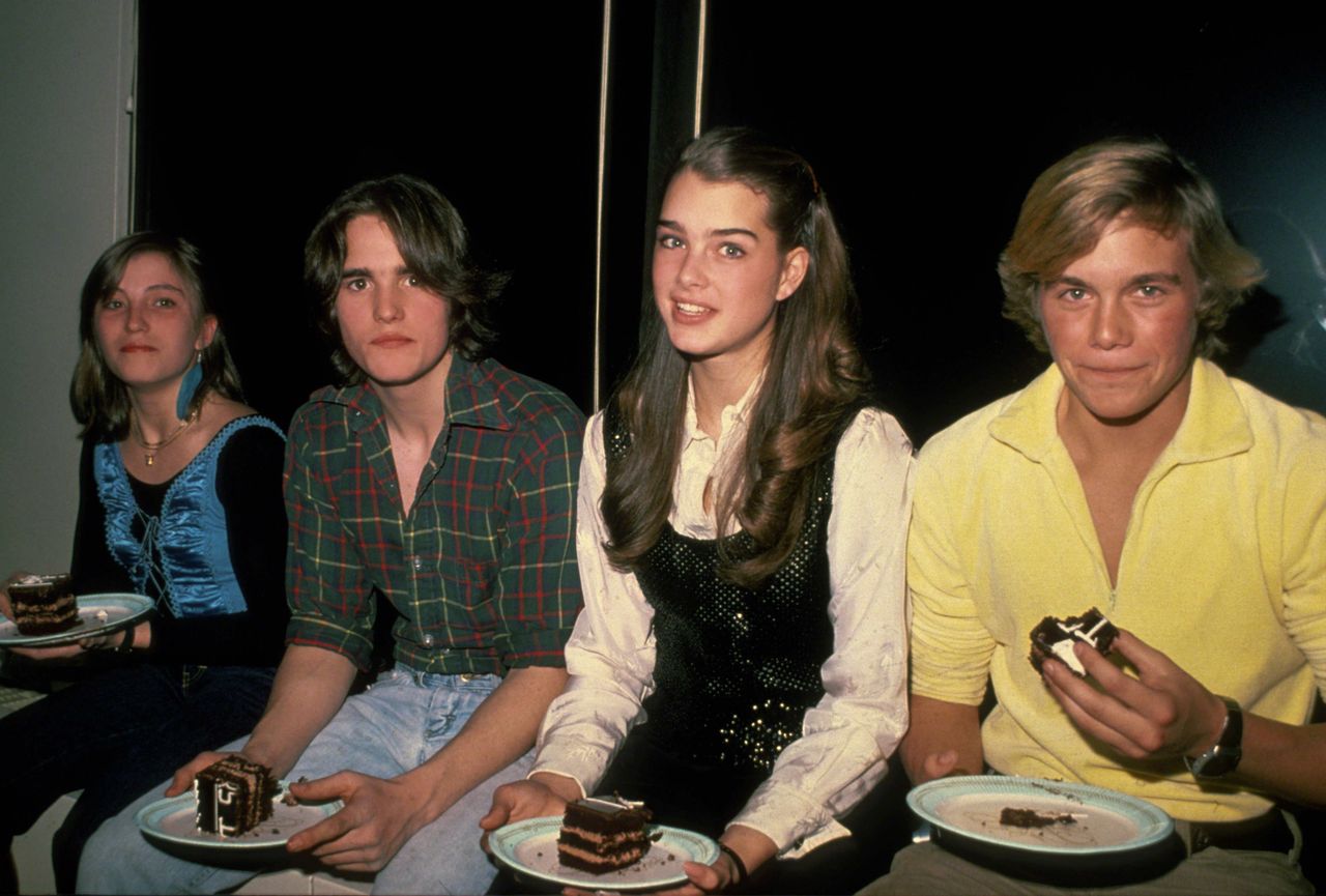 Linda Manz, Matt Dillon, Brooke Shields i Christopher Atkins, 1980 r.