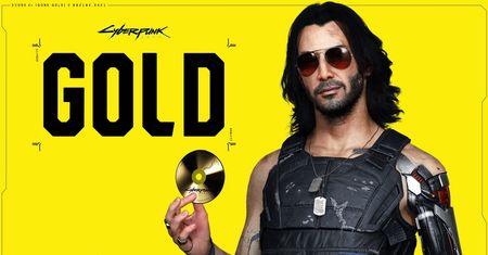 Jednak się udało - Cyberpunk 2077 ozłocony