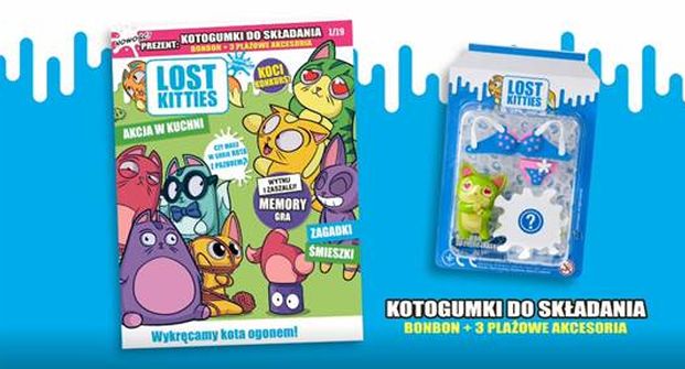 Egmont wprowadza na rynek miesięcznik „Lost Kitties” dla dzieci w wieku 6+