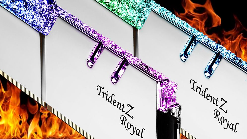 G.SKILL Trident Z Royal podkręcony powyżej 6000 MHz