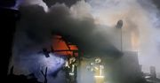 Pożar domu w Drobinie - do tragedii doszło tuż przed północą [Zdjęcia]