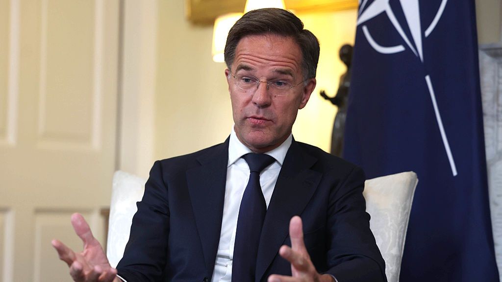 Sekretarz generalny NATO Mark Rutte 