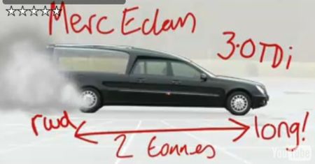 Czy będzie driftował? - Mercedes E klasy karawan