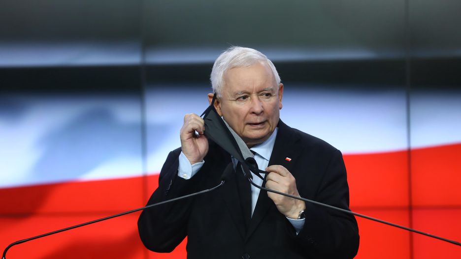 Prezes PiS Jarosław Kaczyński